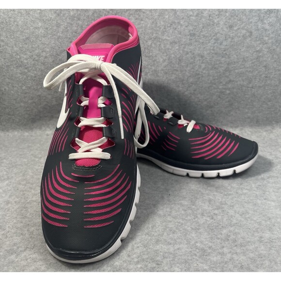 Nike Free Balanza 3.0 Running Training Shoes Gray Pink Women 11 Athletic Sneaker - Picture 12 of 15